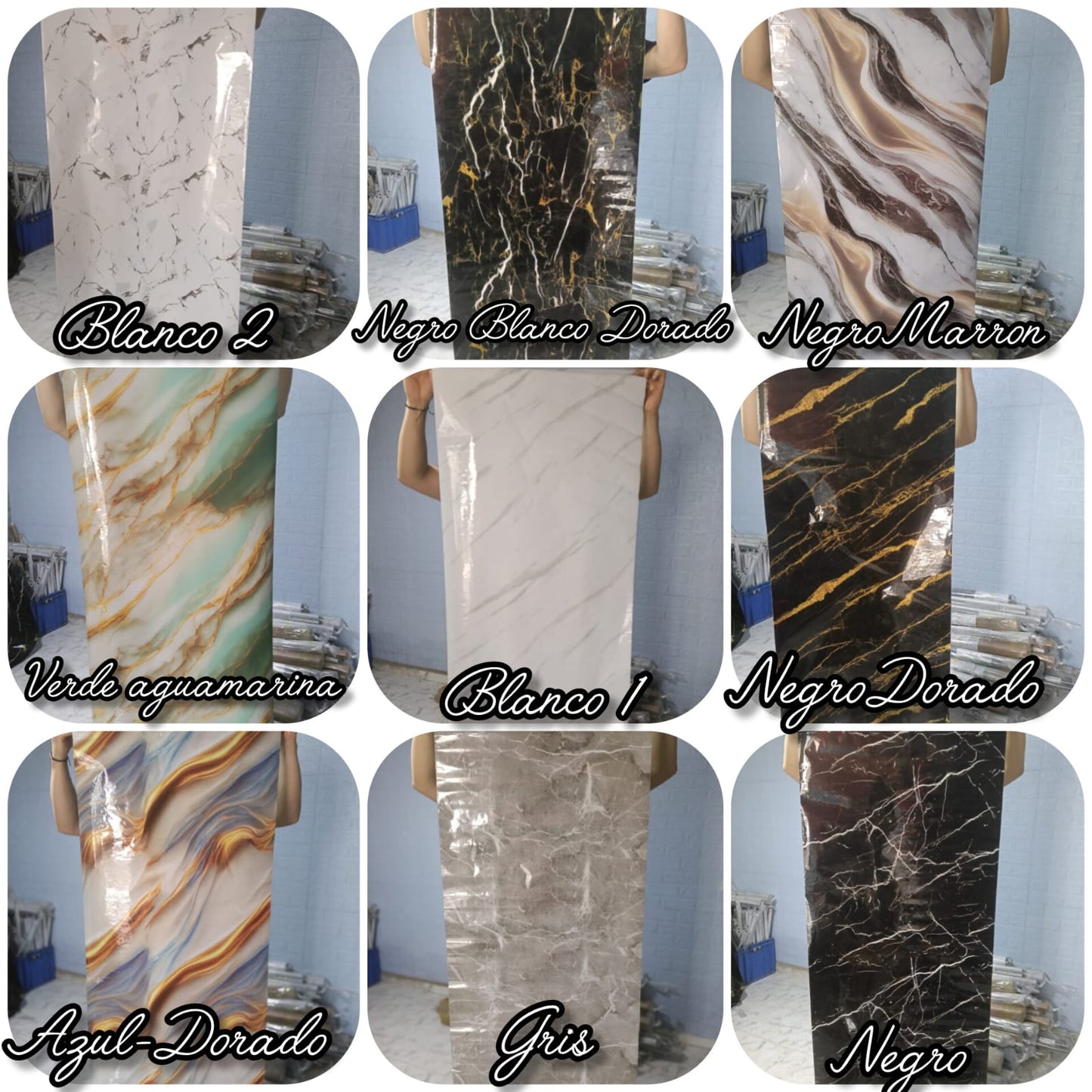 Papel Adhesivo Efecto Mármol – Acabado de Lujo para Decorar y Renovar”