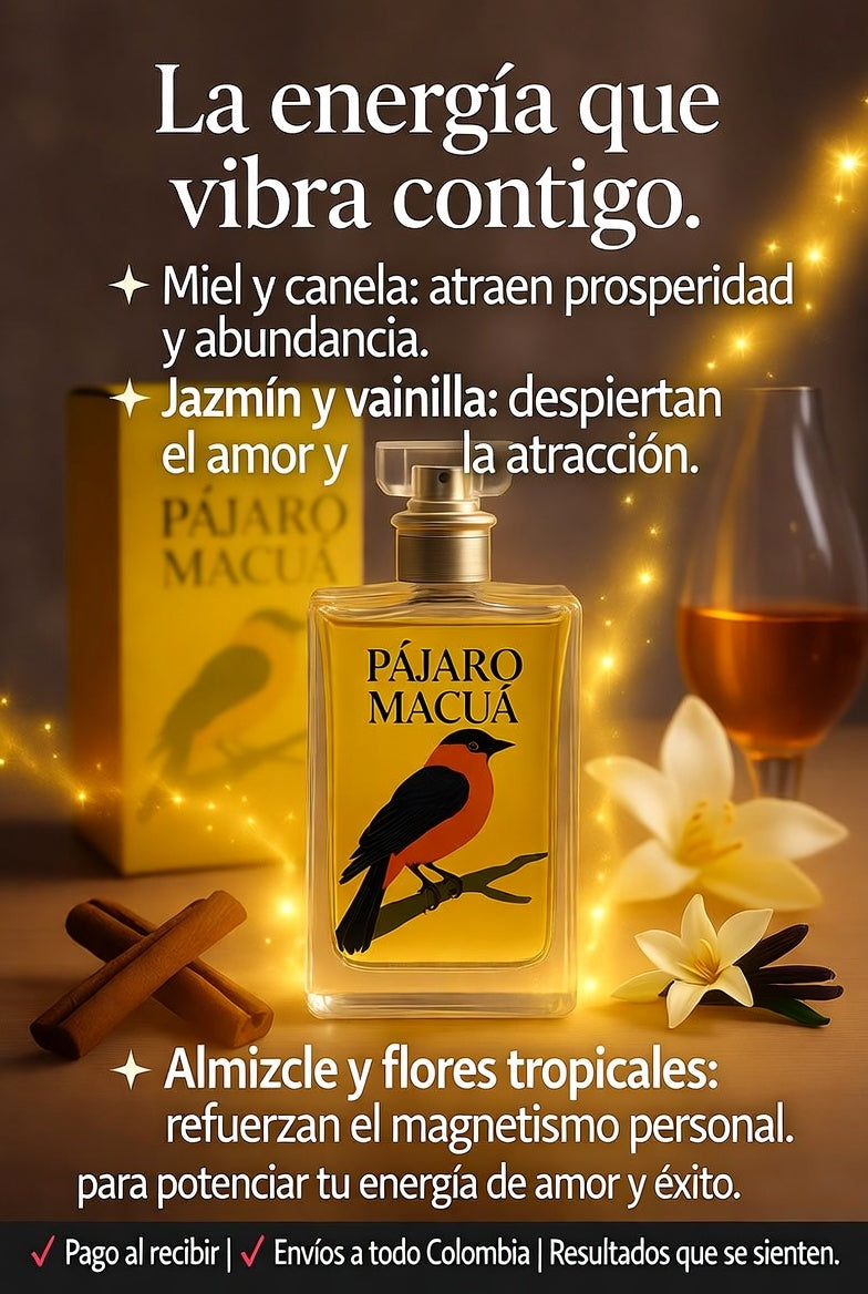 Perfume Pajaro Macua Original